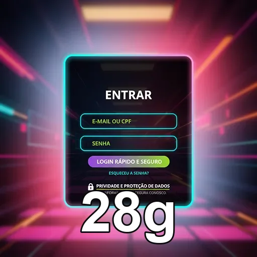 Tela da 28g no celular com Pix para depósitos e saques