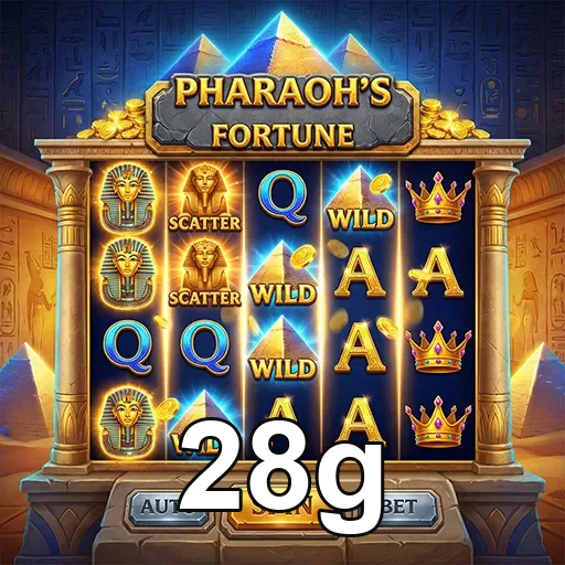 Tela da plataforma 28g no celular com navegação simples